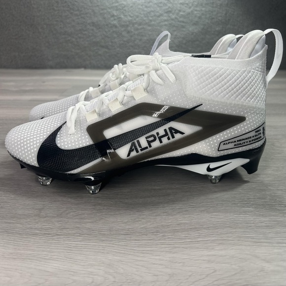 NEW Nike Shoes Mens‎ Size 11 Alpha Menace 4 Elite Football Cleats HF4552-100 main image 7